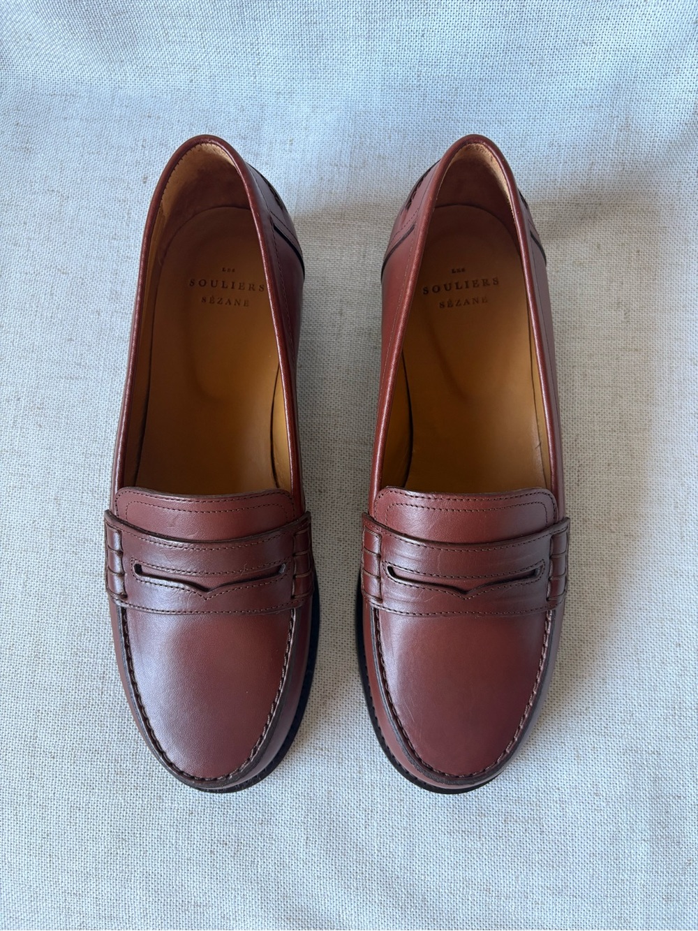 Sezane Andre Loafers Natural Heritage Size 36 - Picture 3 of 13